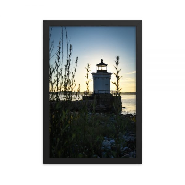 Sunrise at Bug Light Park, Framed Poster, by Garrick Hoffman Photography