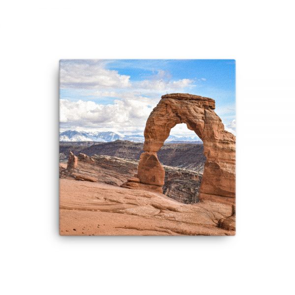 Delicate Arch, Canvas Print, by Garrick Hoffman Photography