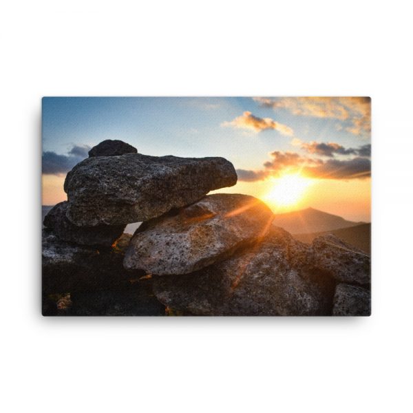 Mount Bond Sunset, Canvas Print, by Garrick Hoffman Photography