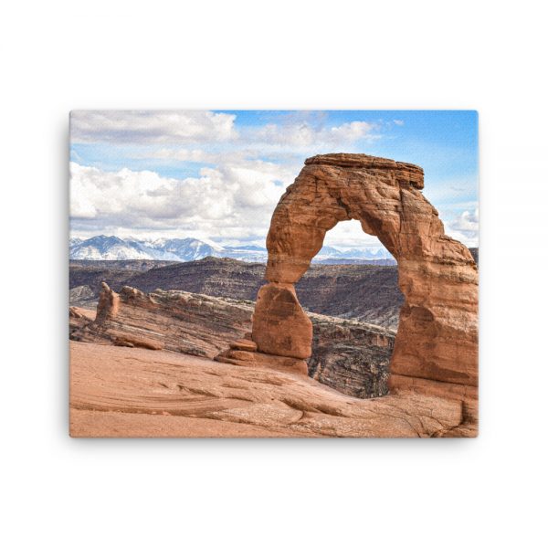 Delicate Arch, Canvas Print, by Garrick Hoffman Photography
