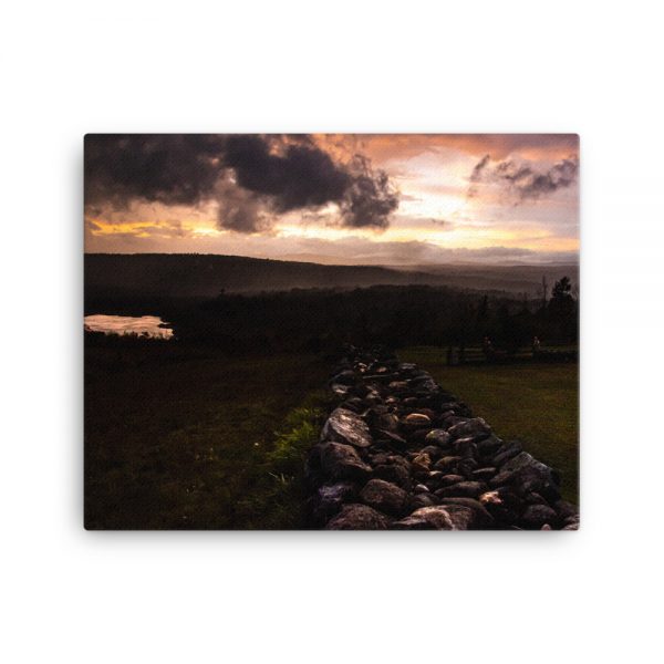 Sunset Storm, Canvas Print, by Garrick Hoffman Photography