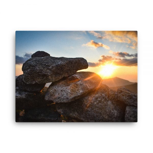 Mount Bond Sunset, Canvas Print, by Garrick Hoffman Photography