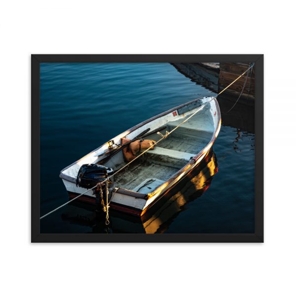 Georgetown Dinghy, Framed Poster, by Garrick Hoffman Photography