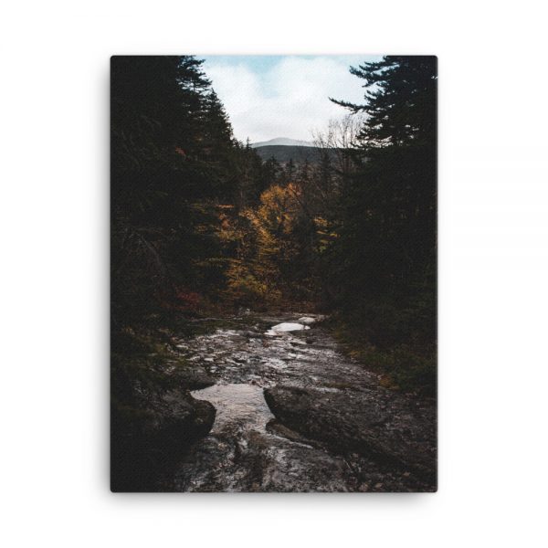 Lost in Grafton Notch, Canvas Print, by Garrick Hoffman Photography