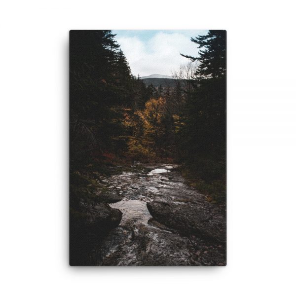 Lost in Grafton Notch, Canvas Print, by Garrick Hoffman Photography