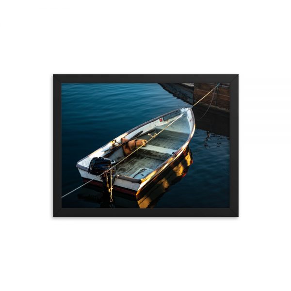 Georgetown Dinghy, Framed Poster, by Garrick Hoffman Photography