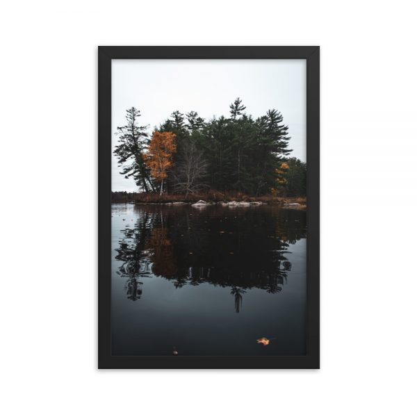 Androscoggin Mood, Framed Poster, by Garrick Hoffman Photography