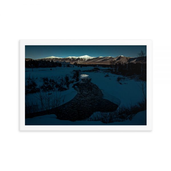 Fading Light on Washington, Framed Print, by Garrick Hoffman Photography