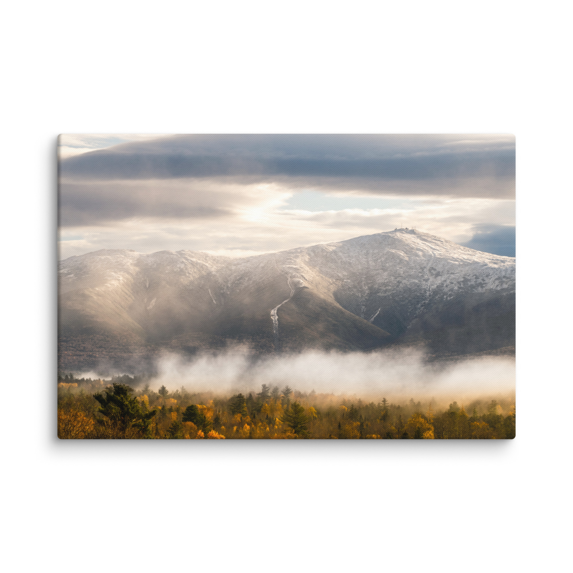Mount Washington Snowliage (Canvas Print)